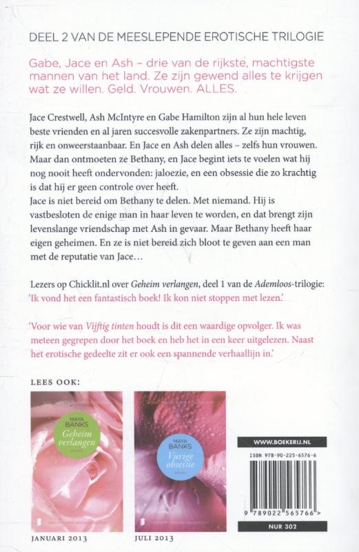 Gevaarlijke liefde / Ademloos / 2 achterkant