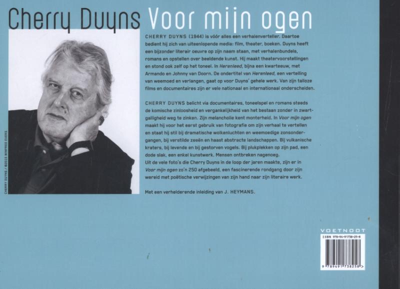 Voor mijn ogen achterkant