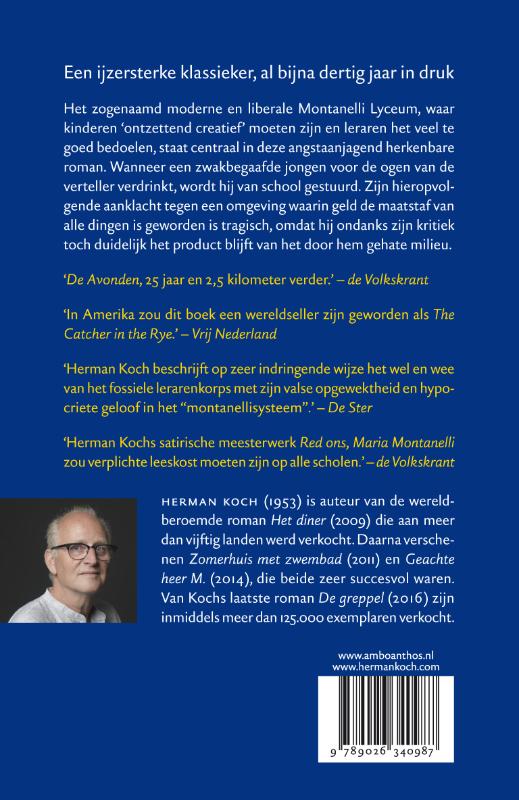 Red ons, Maria Montanelli achterkant