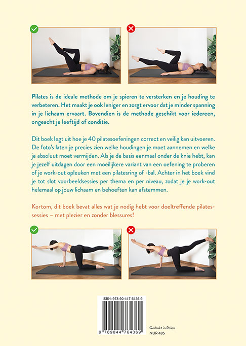 Praktisch handboek Pilates achterkant