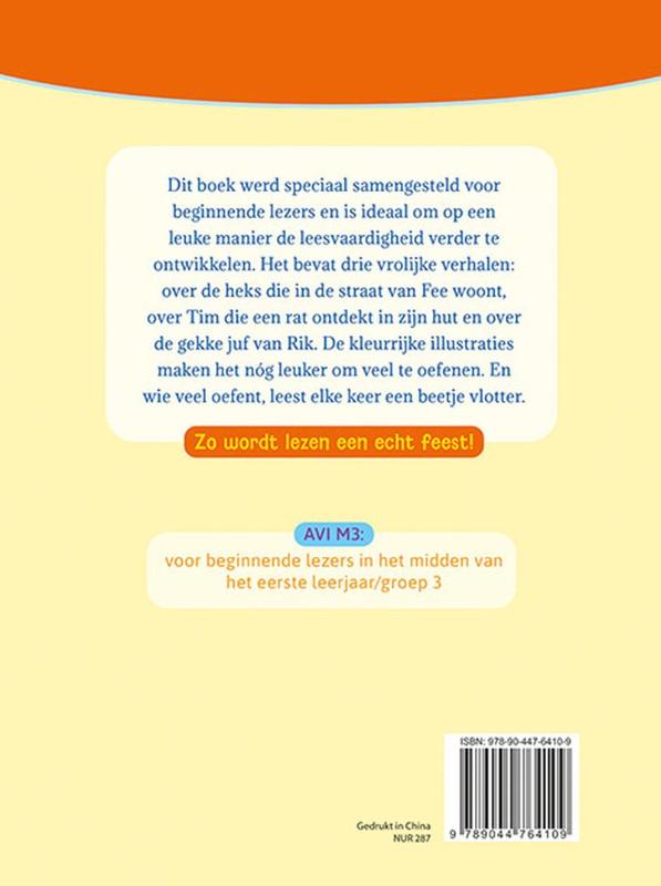 Leuke verhalen voor beginnende lezers / Leesfeest achterkant