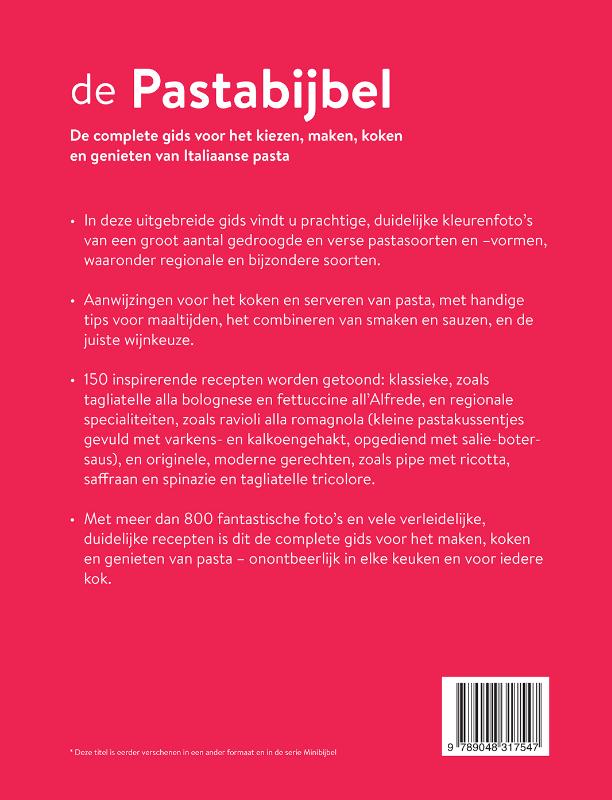 de Pastabijbel achterkant