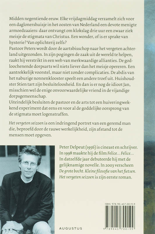 Het Vergeten Seizoen achterkant