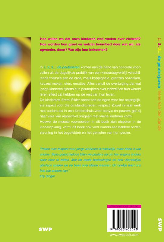 1, 2, 3 ... de peuterjaren achterkant