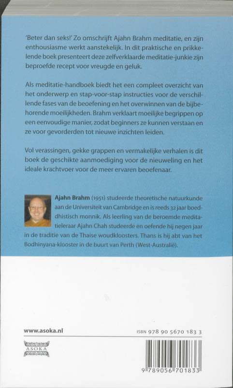 Helder inzicht, diepe verstilling achterkant