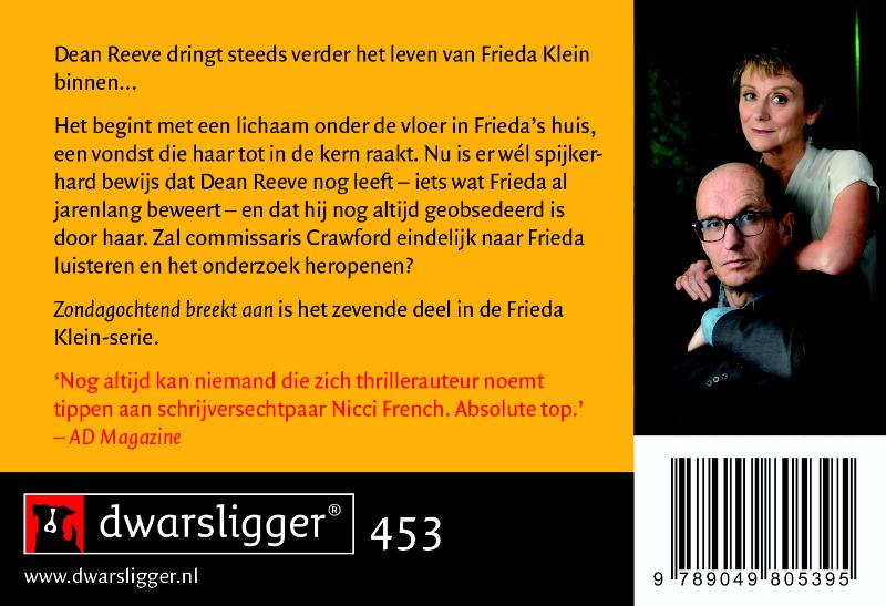 Zondagochtend breekt aan / Frieda Klein achterkant