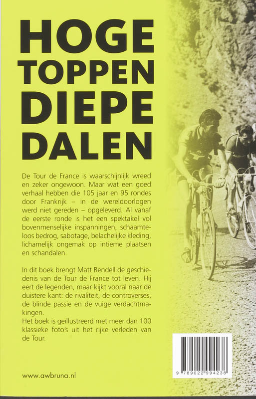 Hoge Toppen, Diepe Dalen achterkant