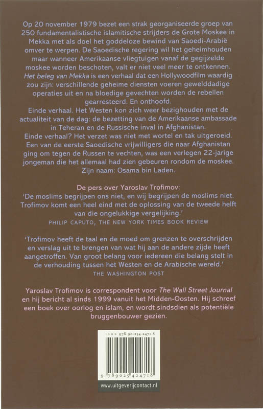 Het Beleg Van Mekka achterkant