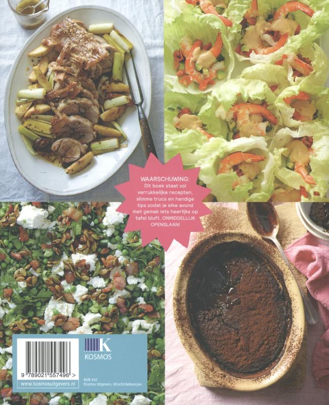 Fast, fresh and unbelievably delicious achterkant