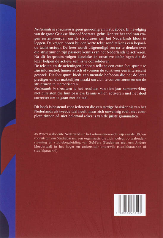 Nederlands in structuren achterkant