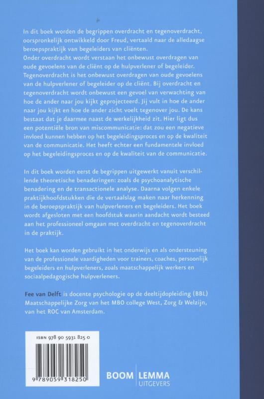 Overdracht en tegenoverdracht achterkant