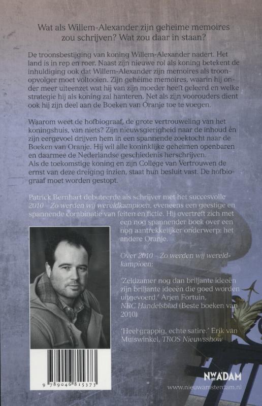 De boeken van Oranje achterkant