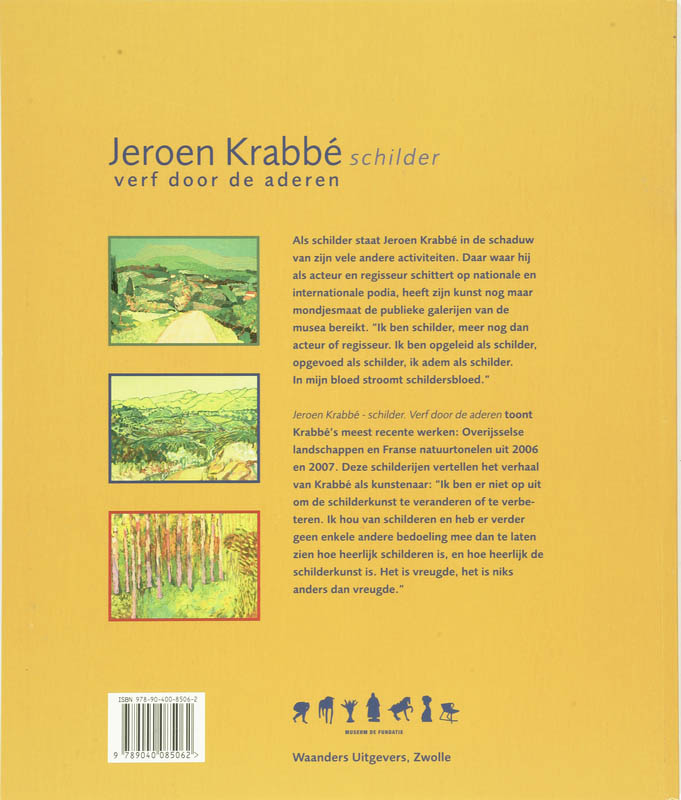 Jeroen Krabbe Schilder Verf Door De Aderen achterkant