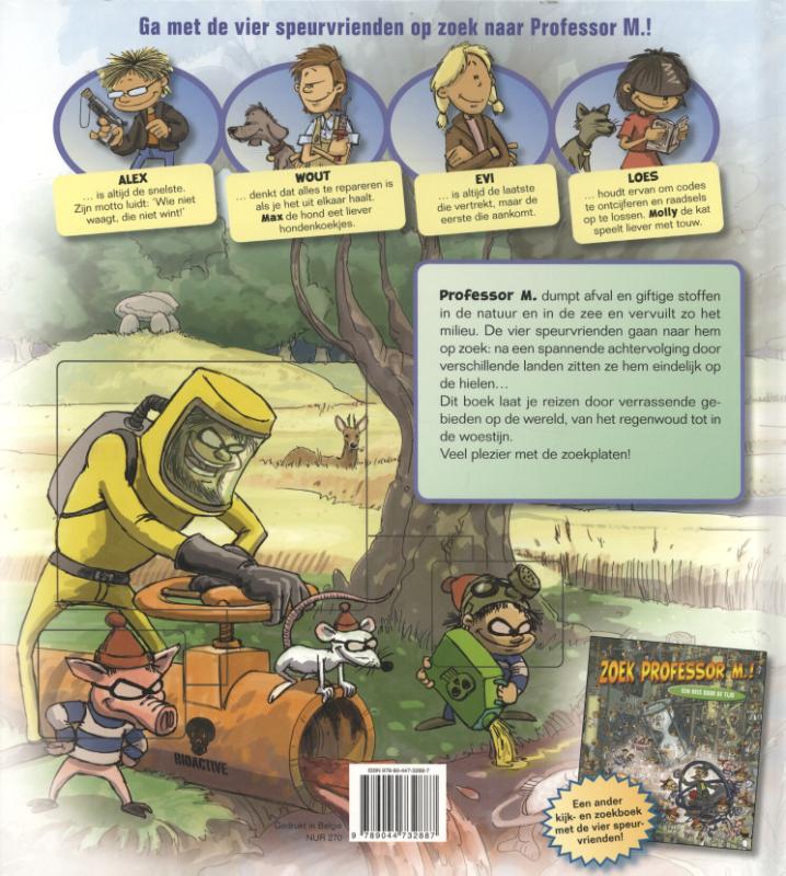 Zoek professor M. achterkant