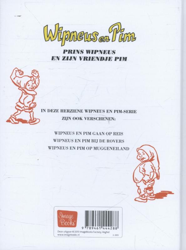Prins Wipneus en zijn vriendje Pim / Wipneus en Pim achterkant