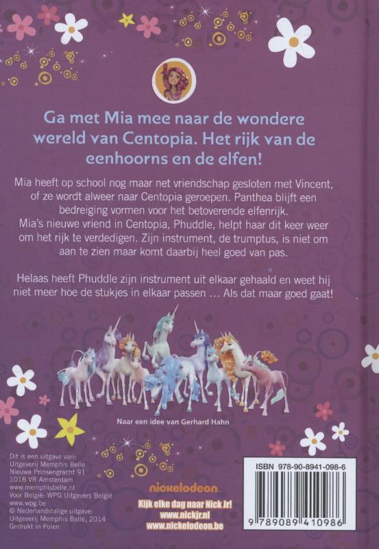 Mia's grootste wens / Mia and me achterkant