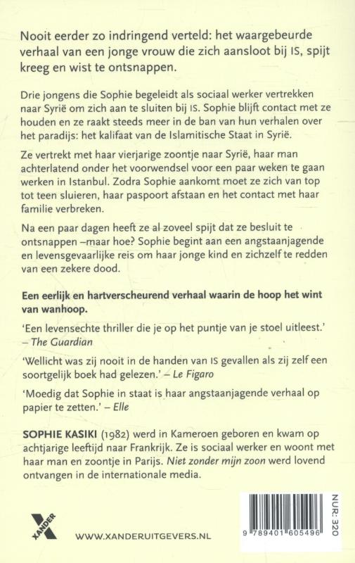 Niet zonder mijn zoon achterkant