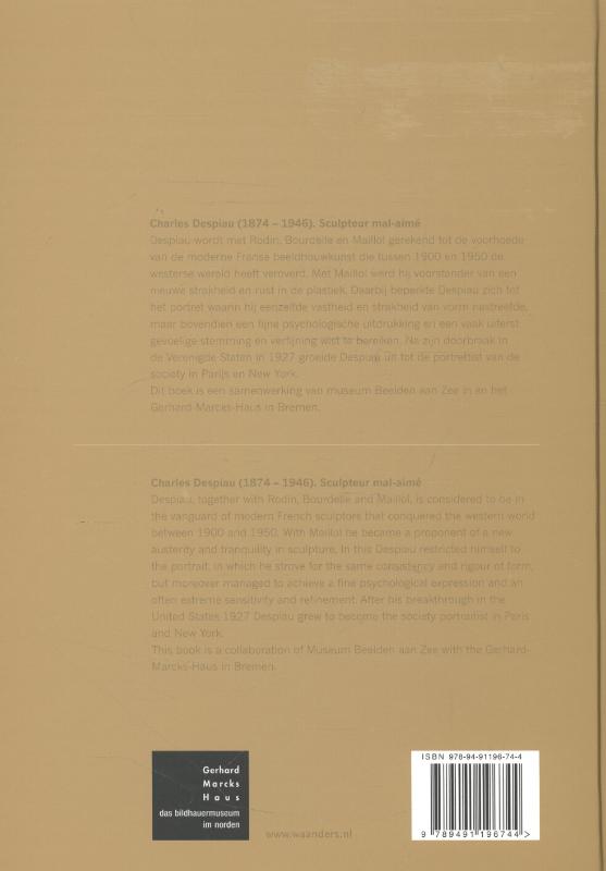 Charles Despiau achterkant