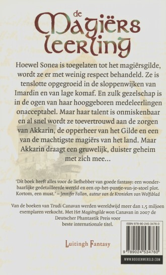 De Magiersleerling / De Zwarte Magiërs / 2 achterkant