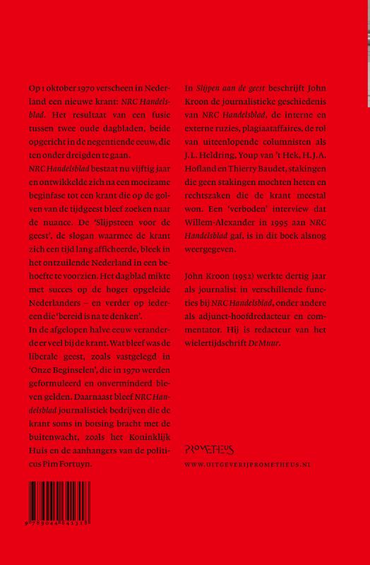 Slijpen aan de geest achterkant