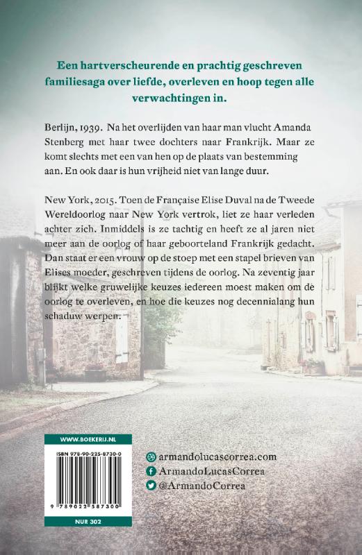 De verloren dochter achterkant