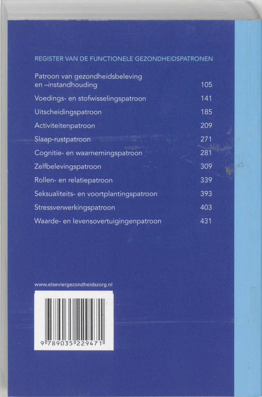Handleiding verpleegkundige diagnostiek achterkant