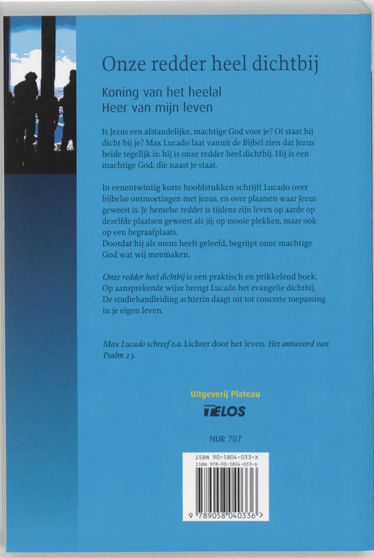 Onze Redder heel dichtbij achterkant