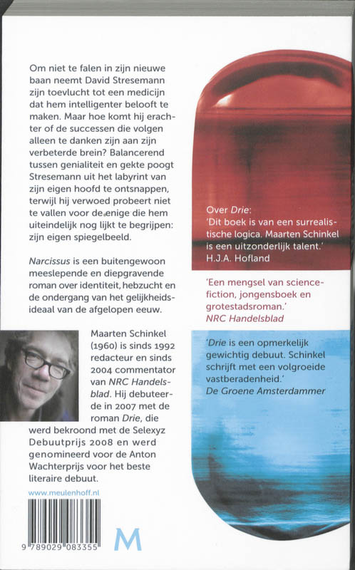 Narcissus achterkant