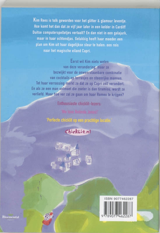 Verliefd Op Capri achterkant