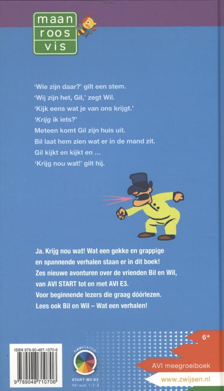 Krijg nou wat! / Maan roos vis AVI meegroeiboek achterkant