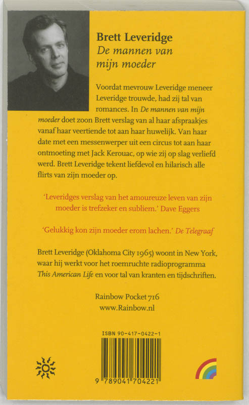 De mannen van mijn moeder achterkant