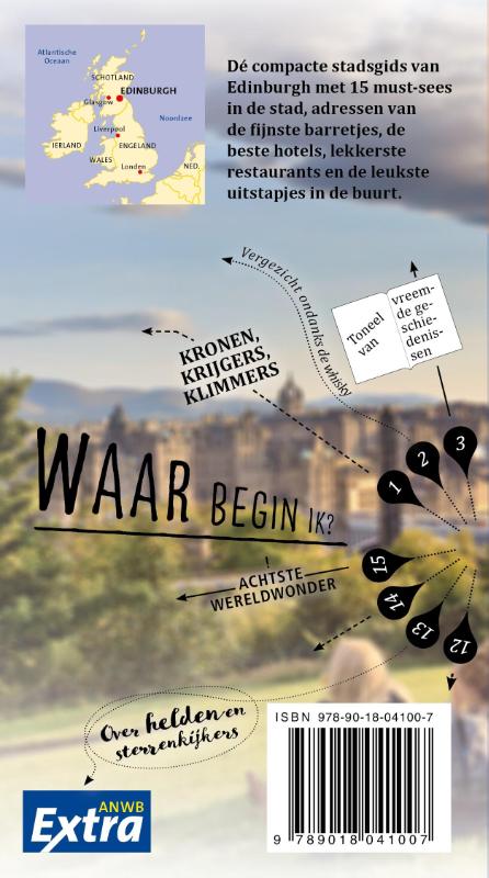 ANWB extra - Edinburgh achterkant