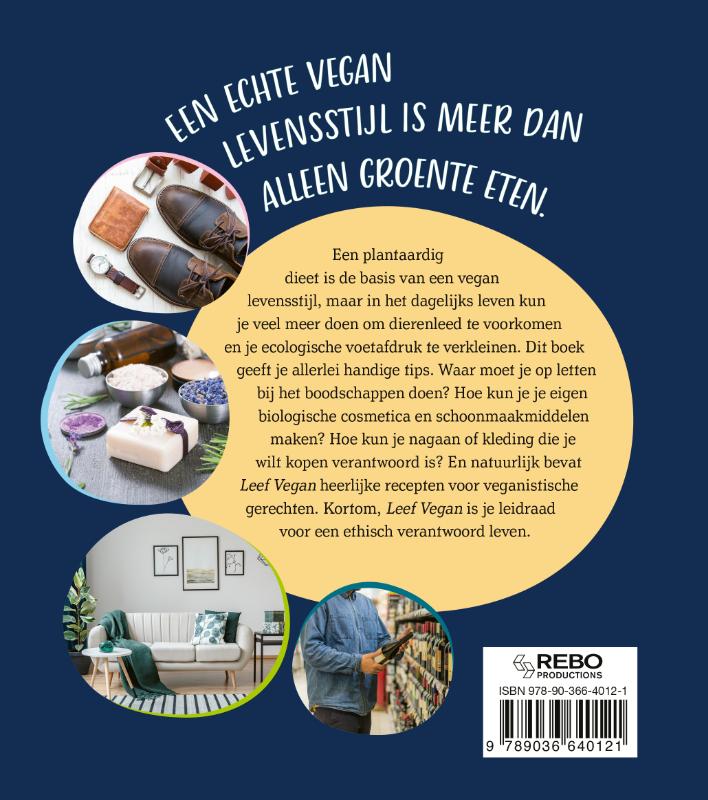 LEEF VEGAN achterkant