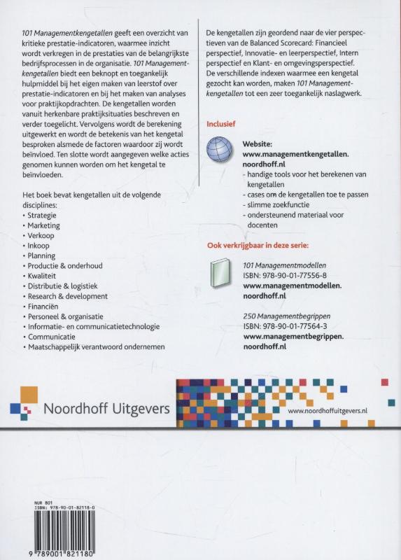 101 managementkengetallen achterkant
