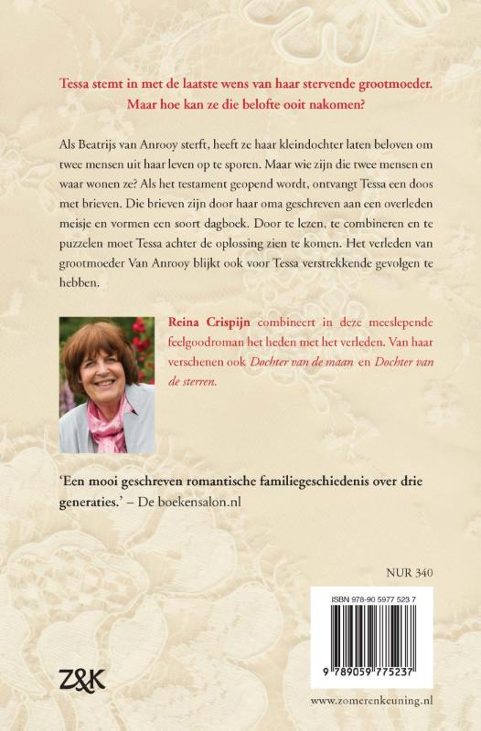 De verborgen brieven achterkant