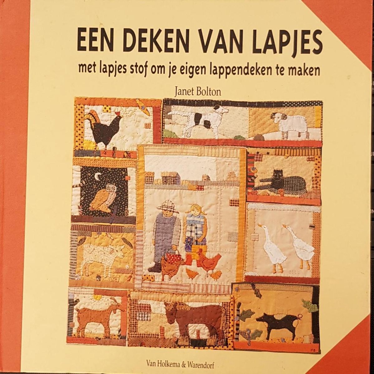 DEKEN VAN LAPJES MET LAPJE
