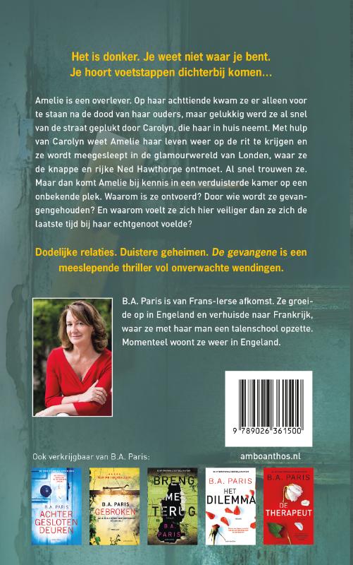 De gevangene achterkant