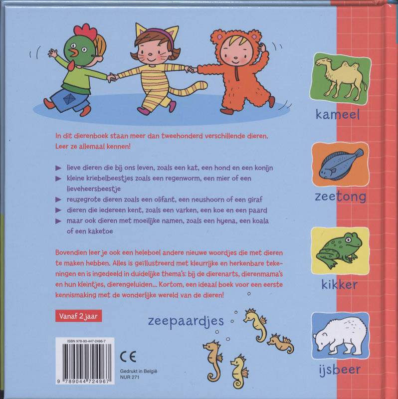 Mijn Allereerste Dierenboek achterkant