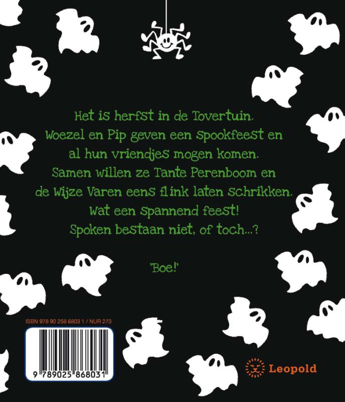 Spookjes / Woezel & Pip achterkant