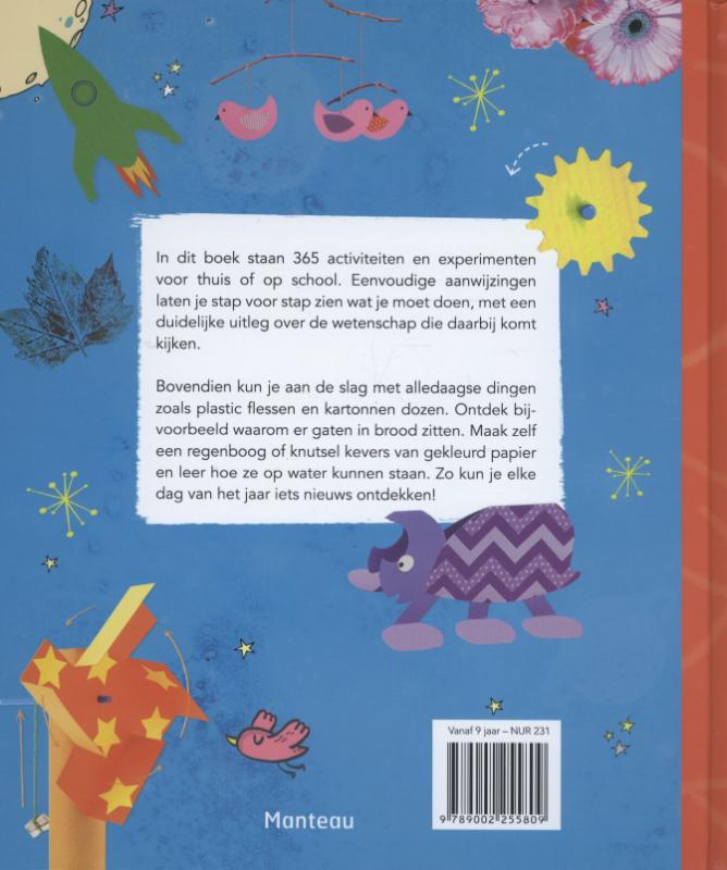365 x wetenschap achterkant