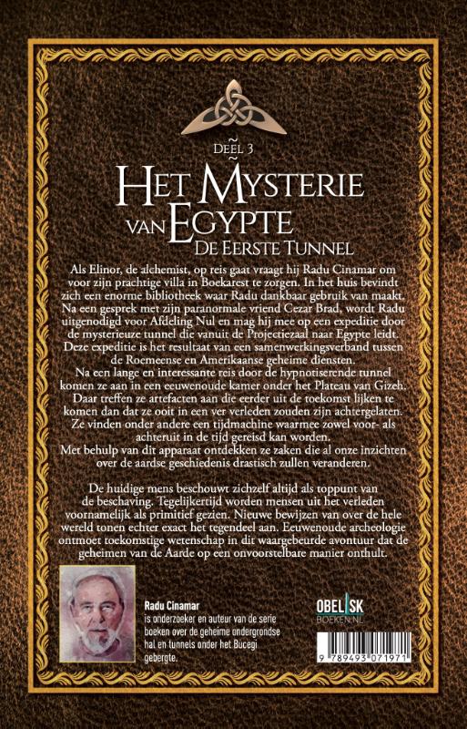 Het Mysterie van Egypte / De boeken van Radu Cinamar / 3 achterkant