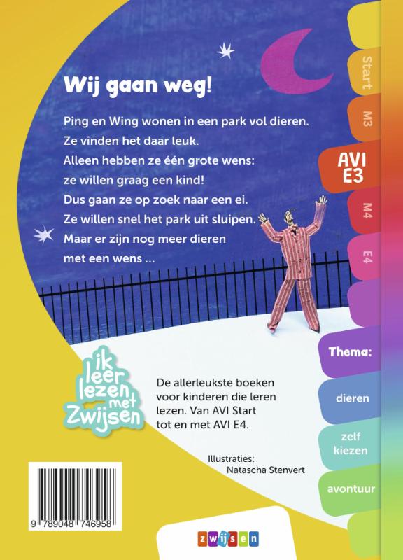 Ik leer lezen met Zwijsen - Wij gaan weg! achterkant