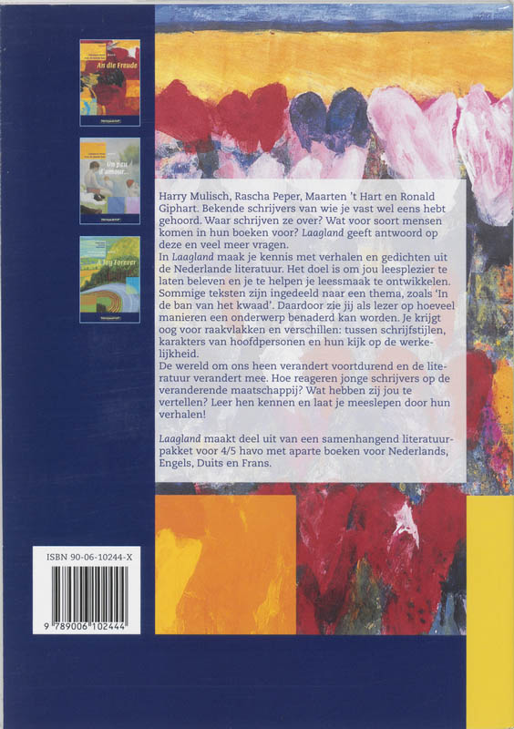 Laagland Havo Informatieboek achterkant