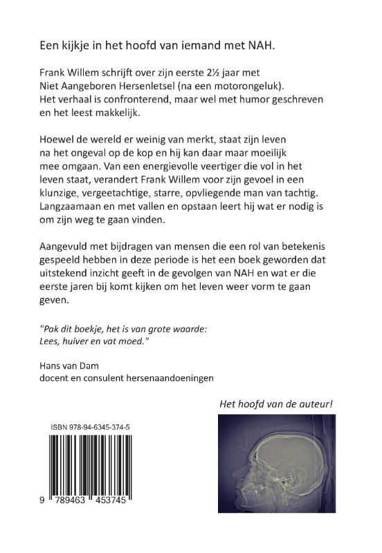 NAHgenoeg niets te zien achterkant