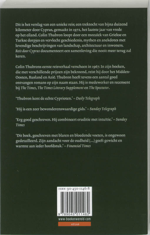 Reis door Cyprus achterkant