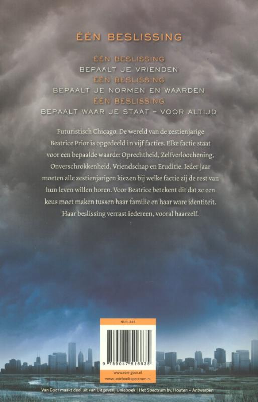 Inwijding / Divergent / 1 achterkant