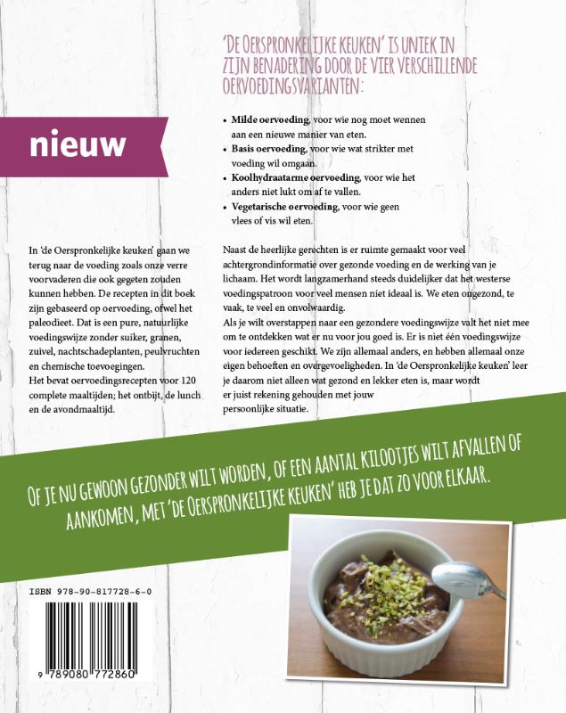 De oerspronkelijke keuken achterkant