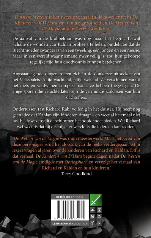Duistere Wezens / De Kinderen van D'Hara / 2 achterkant