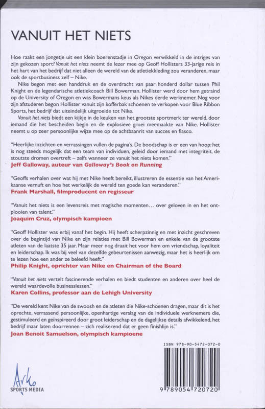 Vanuit Het Niets achterkant