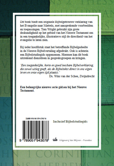 Matteüs voor iedereen 1 achterkant